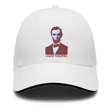 TSDFCLincoln Memorial Day i Hate Theatre мужские Ретро Регулируемые сетчатые уличные Хлопковые бейсболки шляпа