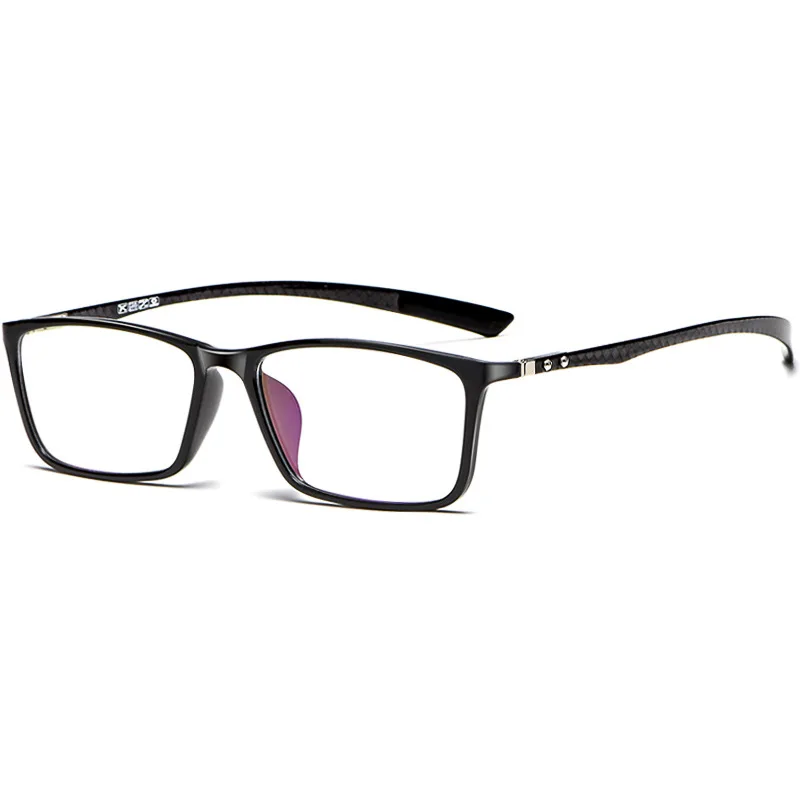 Мужские очки из углеродного волокна, ультралегкие оптические очки, квадратная стеклянная оправа, оптические очки по рецепту oculos de grau