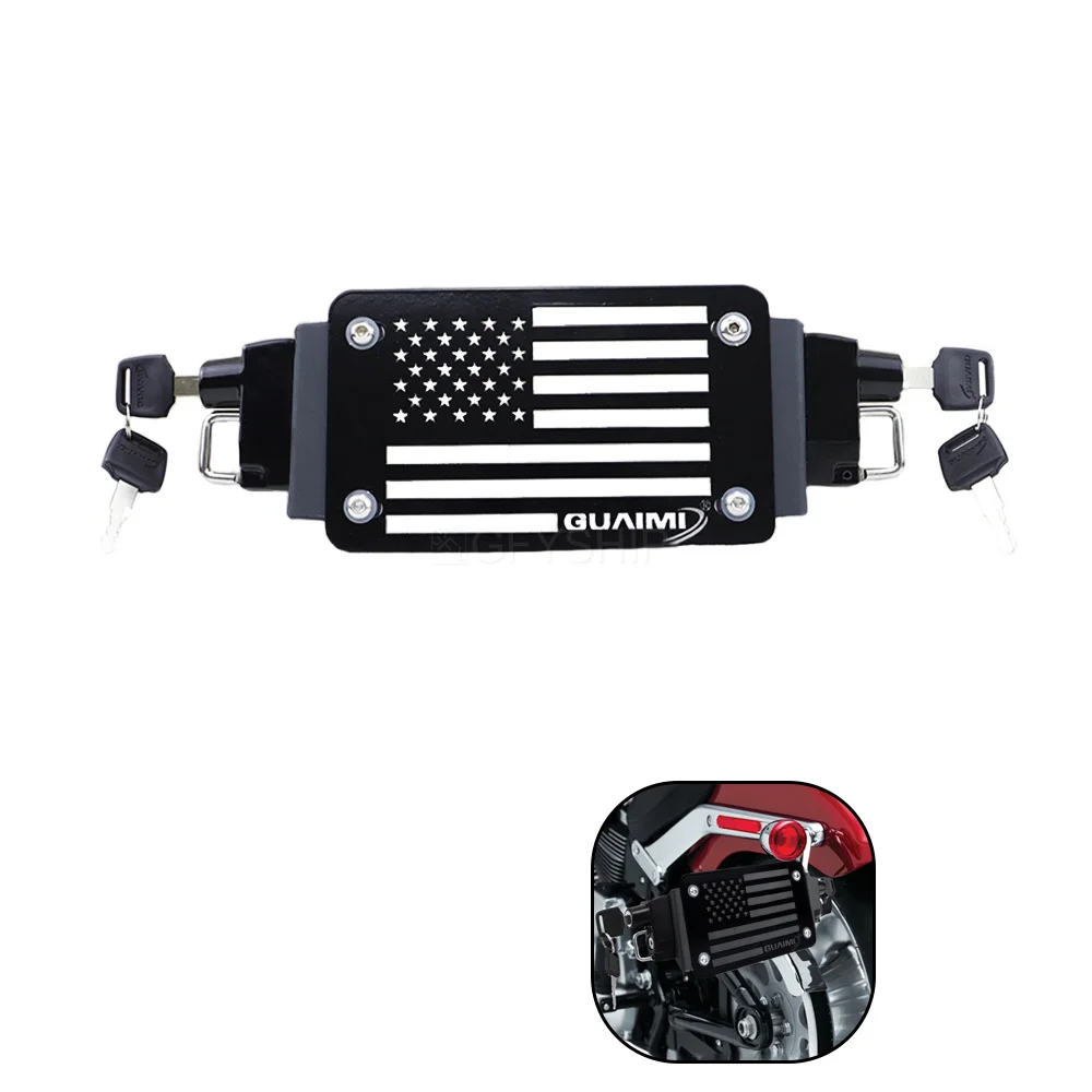 Universal Motorcycle License Plate 
