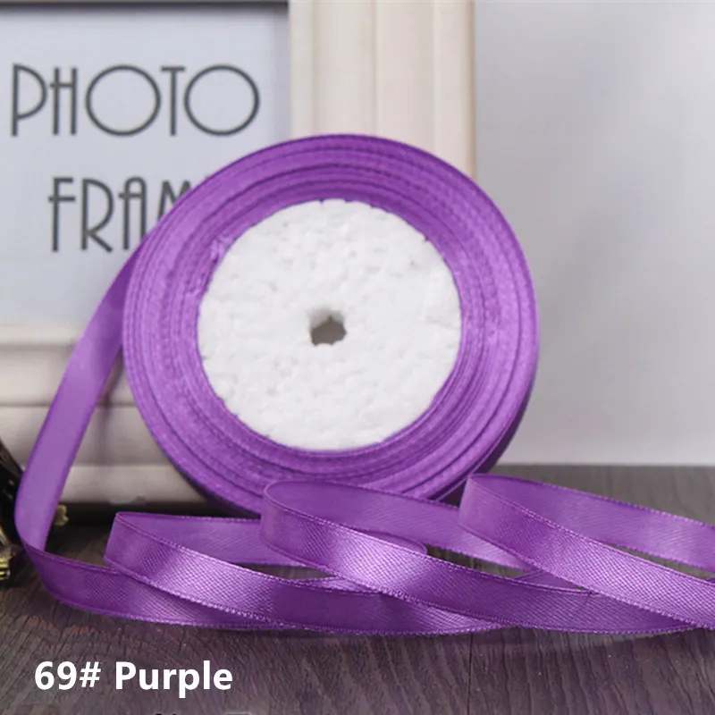 Elegant 25-Yard Grosgrain Satin Ribbon for DIY Wedding & Christmas Decorations, Crafting, Gift Wrapping, and Bow Making – 6mm to 50mm Width