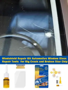 

Universal Auto Windshield Repair Kit Automotive Window Glass Repair Tools For Big Crack And Broken Star Chip