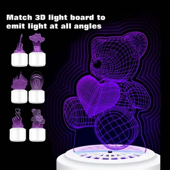 

3D Creative led Mosquito Killer Shape Night Lamp Inhalation Air-dry DC5V USB Electronic Insect Light Mute Indoor Repellent Trap