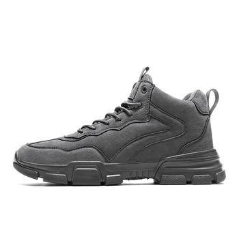 

Autumn and winter new men's shoes casual autumn and winter work shoes high-top Martin boots