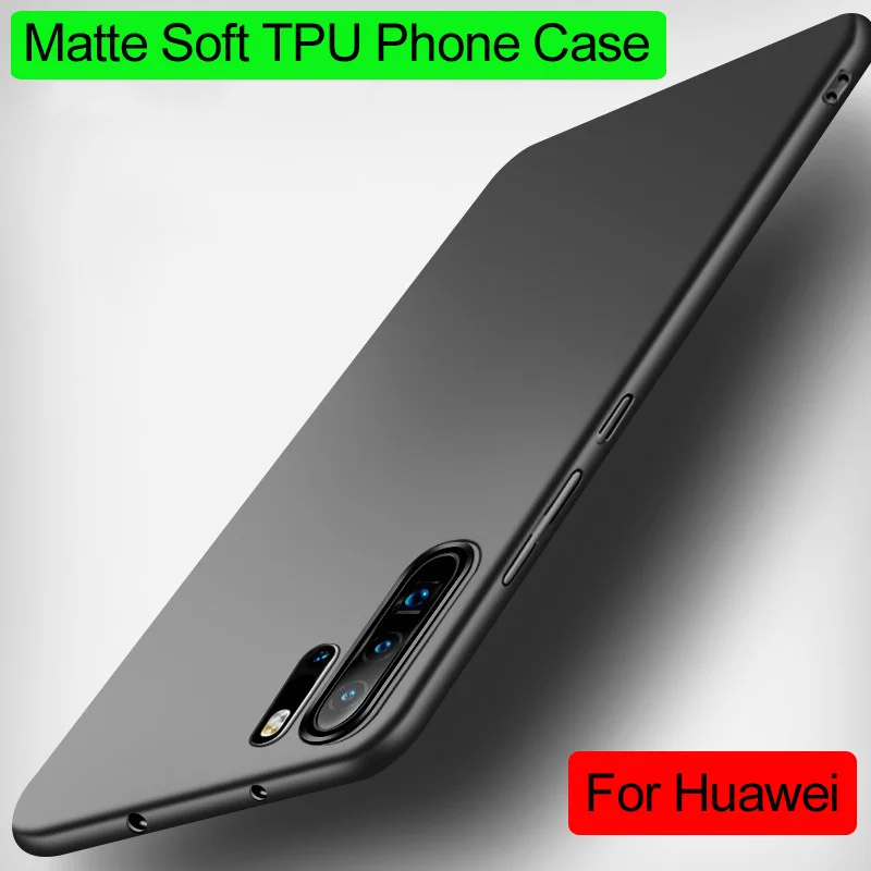 

Ultra Thin Skin-friendly Soft Slim TPU Phone Case for Huawei P20 P20Lite P30 P30Lite P20Pro P30Pro Case Shell Capa
