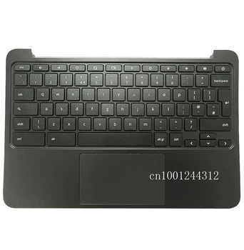 شراءالمملكة المتحدة الجديدة الأصلي ل Hp Chromebook 11 G5 EE Palmrest العلوي حافظة لوحة المفاتيح غطاء الحافة Touc Hp Ad 917442-031