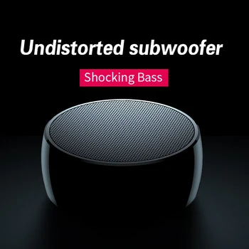 

Metal Super Bass Bluetooth Speaker Mini Wireless Stereo Aluminum Alloy Speaker Support FM Radio/AUX/TF card/Handsfree call