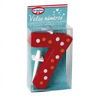 

Dr. Oetker Number 7 Candles