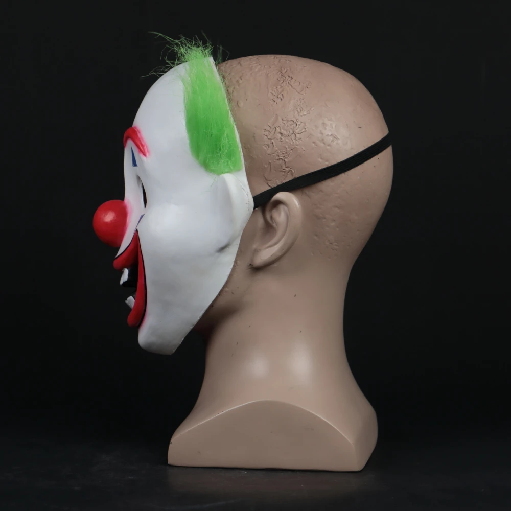 Stephen King It Chapter Two 2 Joker Arthur Fleck Маска Латекс страшный ужас Карнавальная маска клоун Хэллоуин костюм