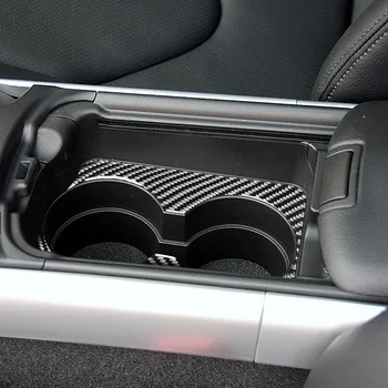 

Armrest Cup Holder Frame Trim Outdoor Anti-resistance Repairing Carbon Fiber Console Parts for Mazda RX-8 2004-2008 LHD
