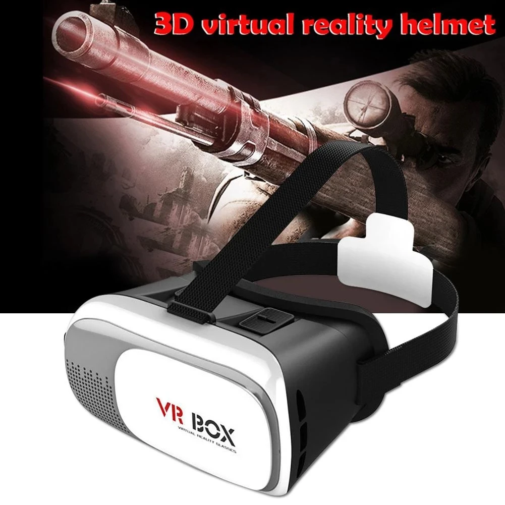 Gafas 3D de realidad Virtual VR originales, casco de cartón para IOS, Android, teléfono inteligente, Bluetooth, Rocke