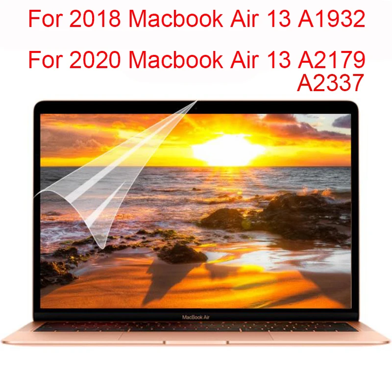 Anti-glare screen protector for 2020 Macbook Air 13 A2179 A1932 A2337 matte soft PET film |