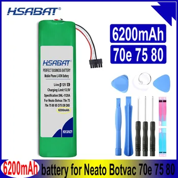 

6200mAh Battery for Neato Botvac 70e 75 80 85 D75 D8 D85 D80 D865 Vacuum Cleaner for CaSino187 945-0129 D7000/D7500/D8000/D8500