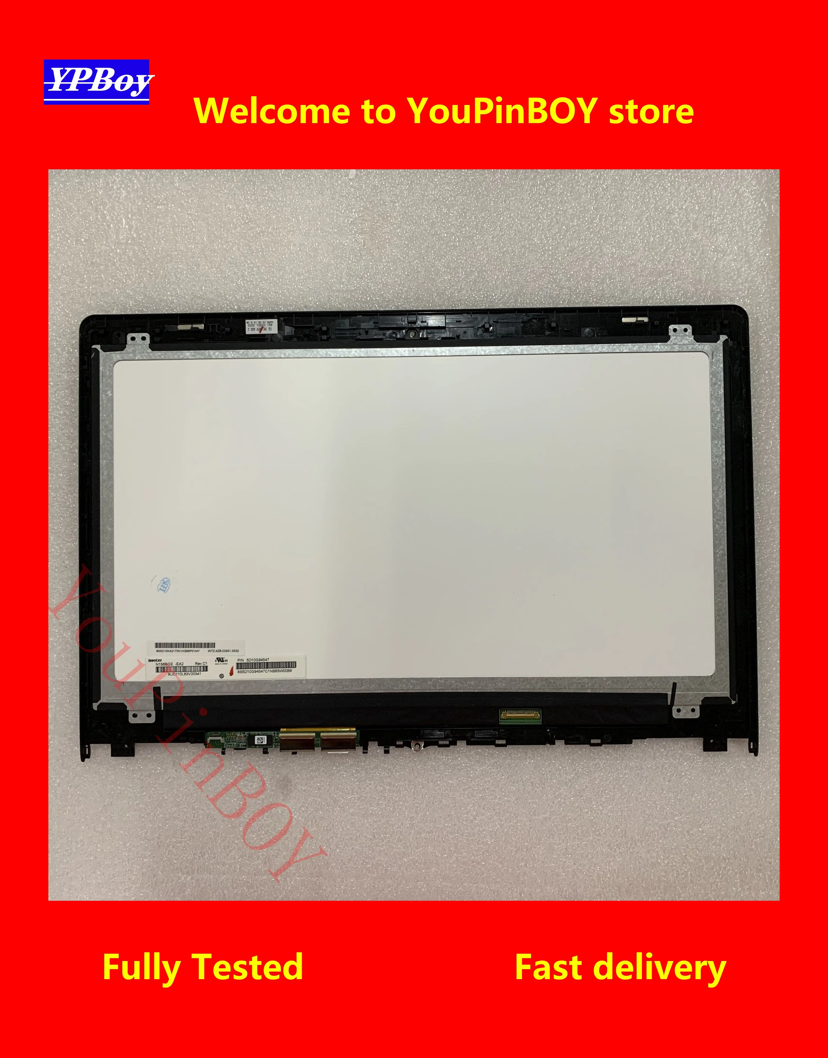 15 6 дюйма для Lenovo ideapad Flex 3-1580 3-15 80R4 Yoga 500-15ISK 80R6 ЖК сенсорный экран в сборе рамка HD1366 *