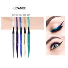 UCANBE, водостойкая жидкая подводка для глаз, карандаш, стойкий, быстросохнущий, мерцающий блеск, подводка для глаз, ручка, бренд, макияж, косметика, maquiagem TSLM1