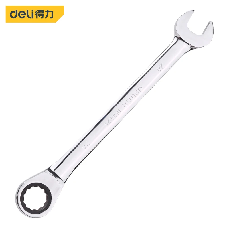 

Deli Mirror Ratchet Dual Purpose Quick Wrench Multi Size Snap Ring Hand Wire stripper Nippers Multipurpose kits electric tools