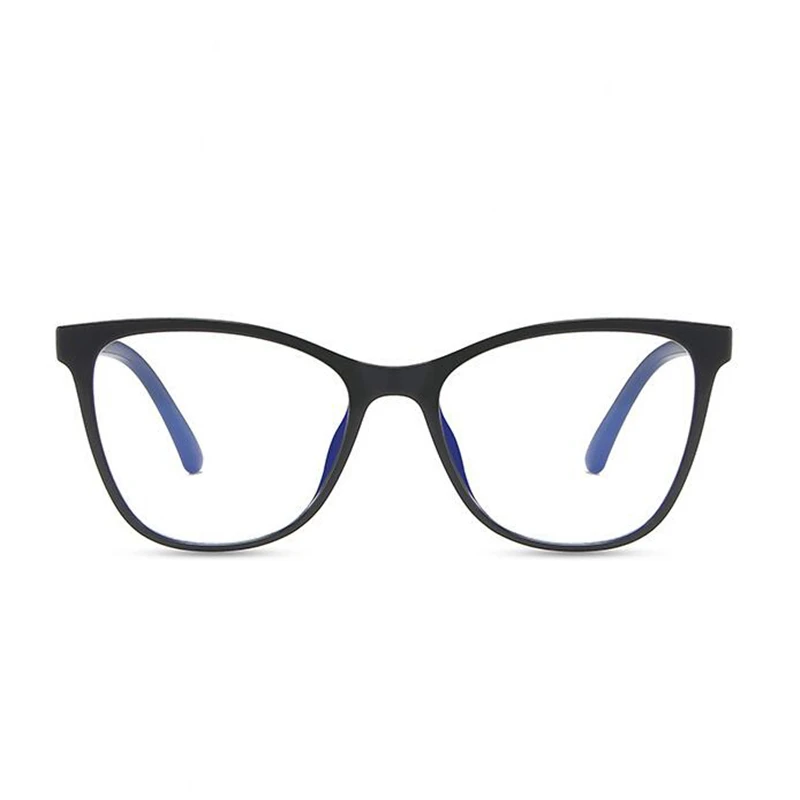 Rice Nail Frame Anti Blue Light Cat Eye Prescription Glasses For The Nearsighted TR90 Optical Spectacles 0 -0.5 -0.75 To -6.0 5