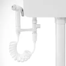 Резервуар для туалета, распылитель, набор, пластиковый унитаз, ручной душ, туалет, распылитель, набор, шланг, угловой клапан, распылитель