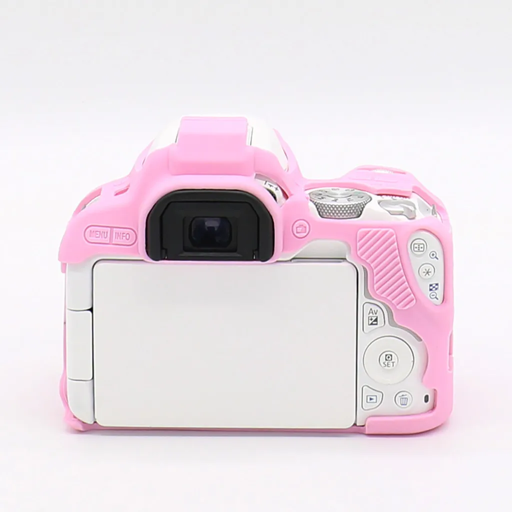 Резиновый чехол HIPERDEAL, силиконовый чехол для корпуса для Canon 200D, защитный чехол для камеры, мягкий высококачественный чехол для камеры Jy26