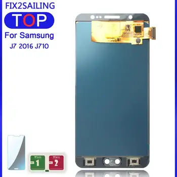 

LCD Display 100% Tested Working Touch Screen Assembly For Samsung Galaxy J7 2016 J710 SM-J710F J710M J710H J710FN (Adjustment)