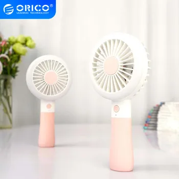 

ORICO USB Fill light Fan Handheld USB Fan Cooler for Summer with LED Light 1200mah Battery