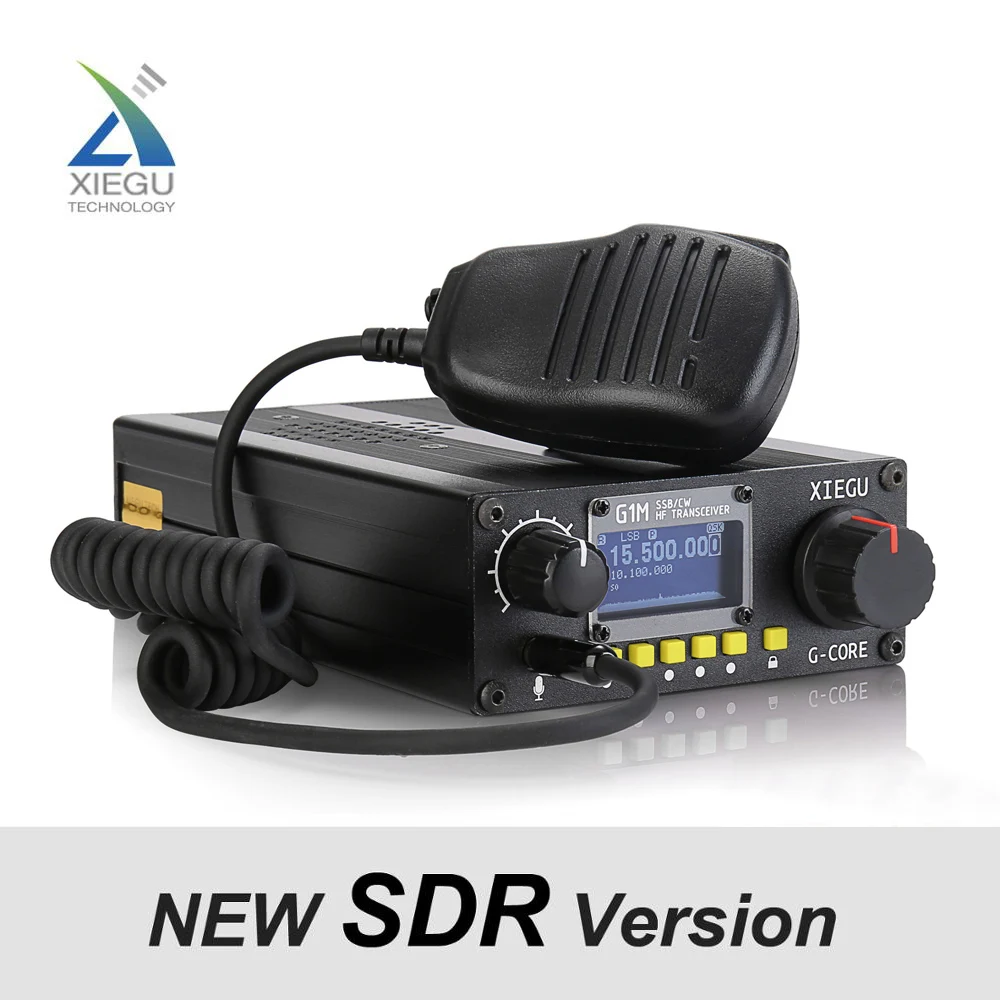 XIEGU G1M HF четырехдиапазонный портативный SDR трансивер QRP с короткой волной 5 Вт SSB CW AW