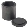 High Purity Graphite Melting Crucible Casting With Lid Cover 40*40mm For Silver&black ► Photo 3/4