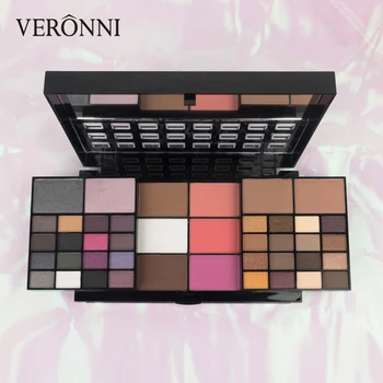 

Fashion 74 Color Eyeshadow Palette Set 36 Eyeshadow + 3 Contour +3 Blush +4 Concealer + 28 Lipgloss Make up Kit Cosmetics