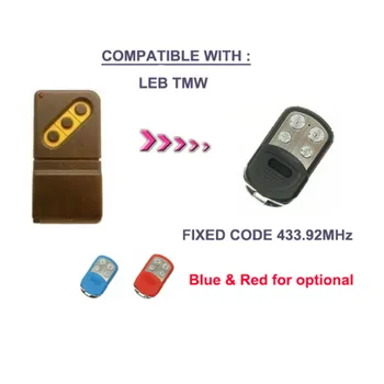 

Duplicator remote for LEB TMW4 433Mhz fixed code replacement remote control