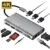 Type-C to RJ45 Gigabit Lan Ethernet HDMI-совместимый VGA Адаптер SD TF Card Reader USB-C USB 3.0 Аудио для MacBook Samsung Huawei