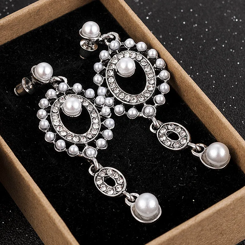 2019-New-Fashion-Pearl-pendientes-mujer-Women-Retro-Alloy-Leaves-Pendant-Earrings-Eardrop-Earbob-Jewelry (1)