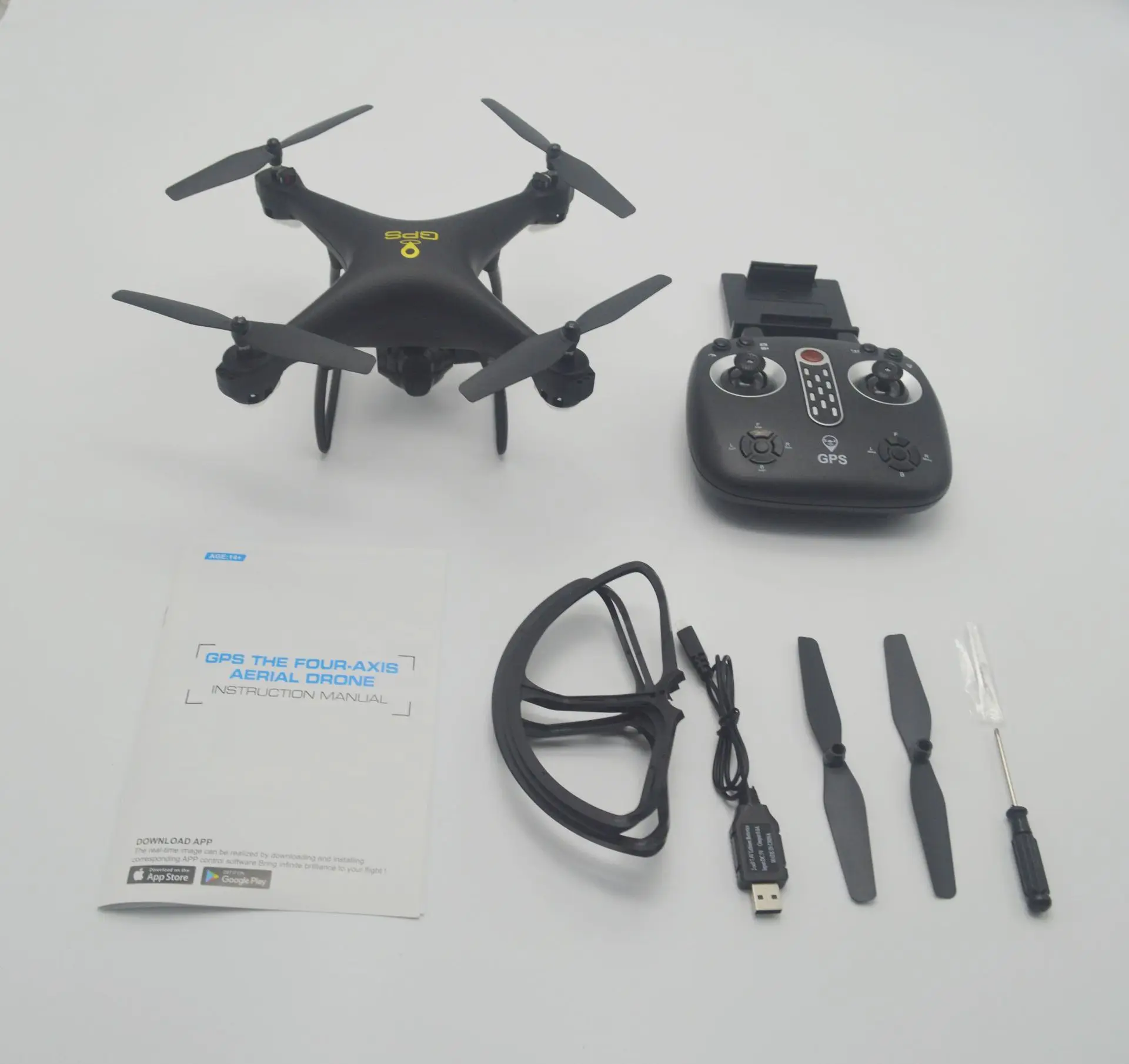 

Lh-x25 Double GPS Positioning Return Unmanned Aerial Vehicle High-definition Aerial Remote-control Aircraft with Follow Quadcopt