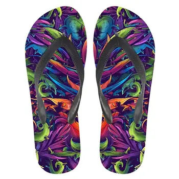 

Fashionable elements Flip Flops Men Woman Summer Anti-skid Outdoor Light Casual Beach Male Sandals Household Slipper