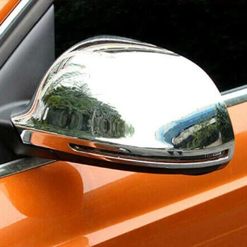 

Matt Chrome Side Mirror Cover Pearl Chrome Silver Wing Mirror Caps for Audi A3 S3 A4 S4 A5 S5 A6 S6 RS6 Q3 RSQ3 2008-2011