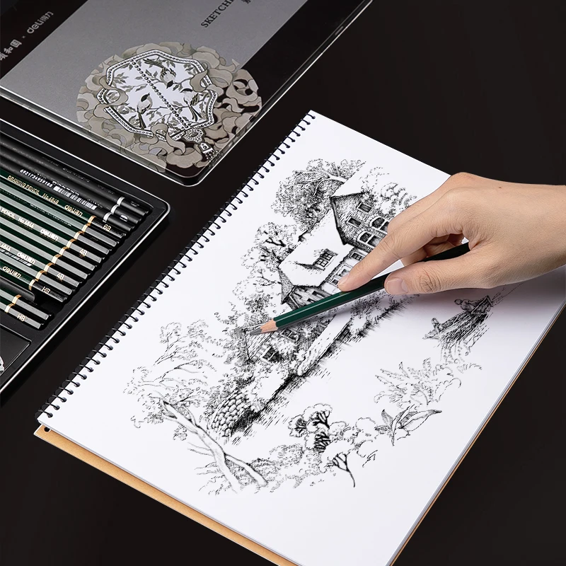 Угольный карандаш набор De Lapices Profesionales Art угольный Dibujo Профессиональный эскиз