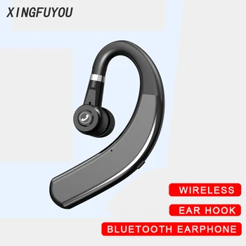 

Wireless Bluetooth Earphones Handsfree Noise Canceling Bluetooth 5.0 with Mic Alternate Earbud For Left/Right Ear Hook Design