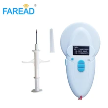 X100 шт 1,25x7 мм 134,2 кГц RFID микрочипы для черепах, арована, змея+ x1pc ISO мышь животное ID сканер pet ридер