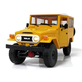 

RCtown RC Car WPL C34KM 1/16 Metal Edition Kit 4WD 2.4G Buggy Crawler Off Road RC Car 2CH Vehicle Models With Head Light