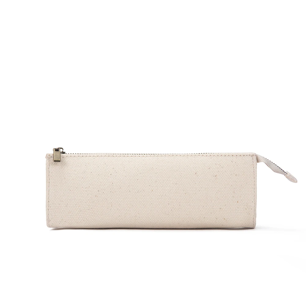 

Canvas pencil case cartucheras cuadradas water repellent durable and leisure bag