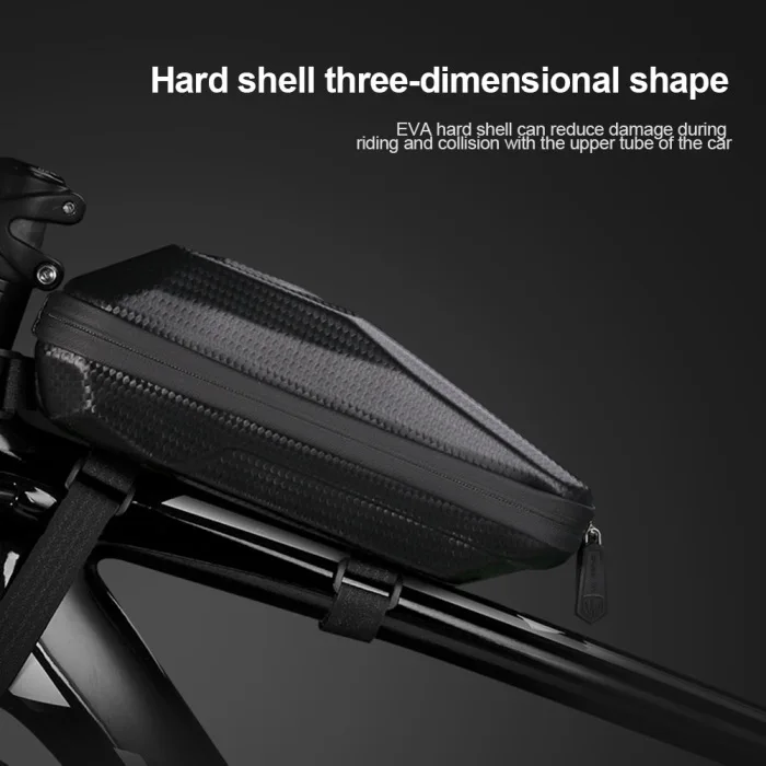 Cheap Newly Bike Bag Front Beam Shockproof Waterproof EVA Wear-resistant Carbon Pattern Bicycle Bag FDX99 10 Cheap Newly Bike Bag Front Beam Shockproof Waterproof EVA Wear-resistant Carbon Pattern Bicycle Bag FDX99 10