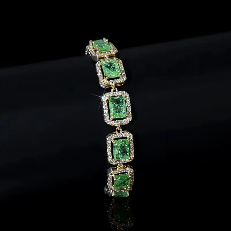 EYER Luxury Trendy Saudi Arabia AAA Cubic Zircon Bangle Gold Bracelet For Women Wedding Engagement браслет винтажный стиль 2021