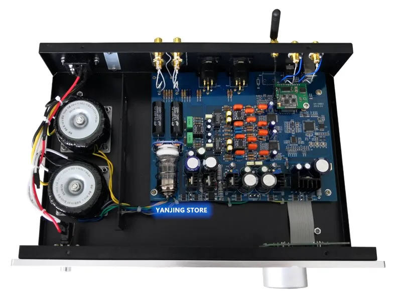 DAC-05B 2* AK4497EQ XMOS сбалансированный DSD 512 ламповый DAC HIFI EXQUIS декодер звуковая карта декодер HIFI fever usb без потерь bluetooth