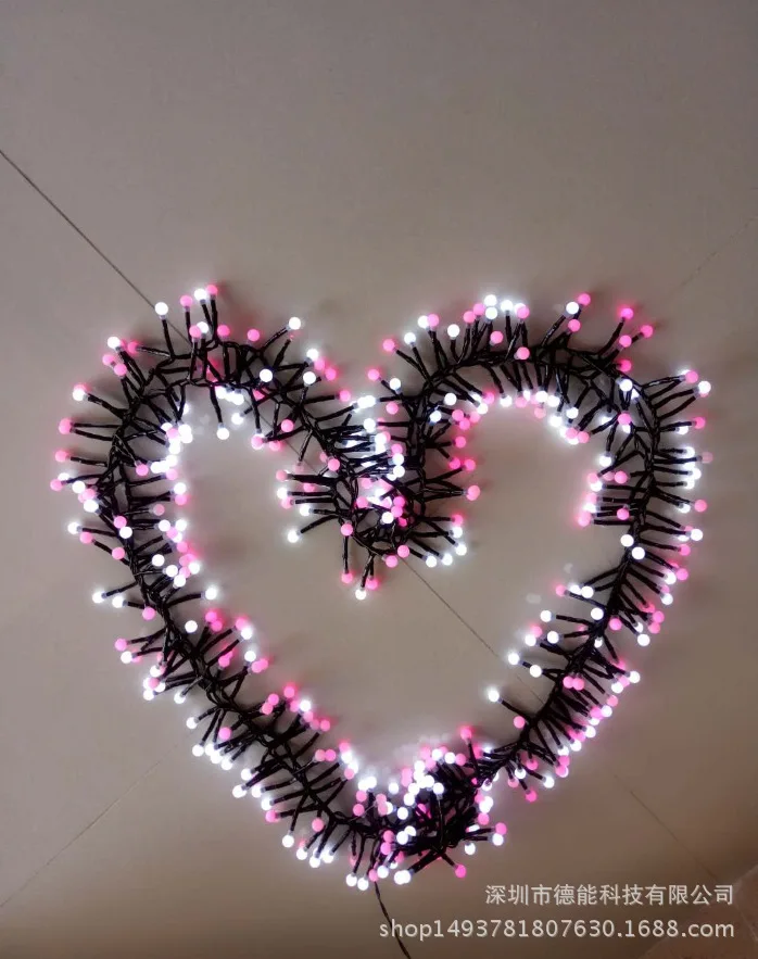 31v низшее Давление двух-Цвет Рождественский декоративный светильник s Лидер продаж 3 м 400 лампа творческий светильник