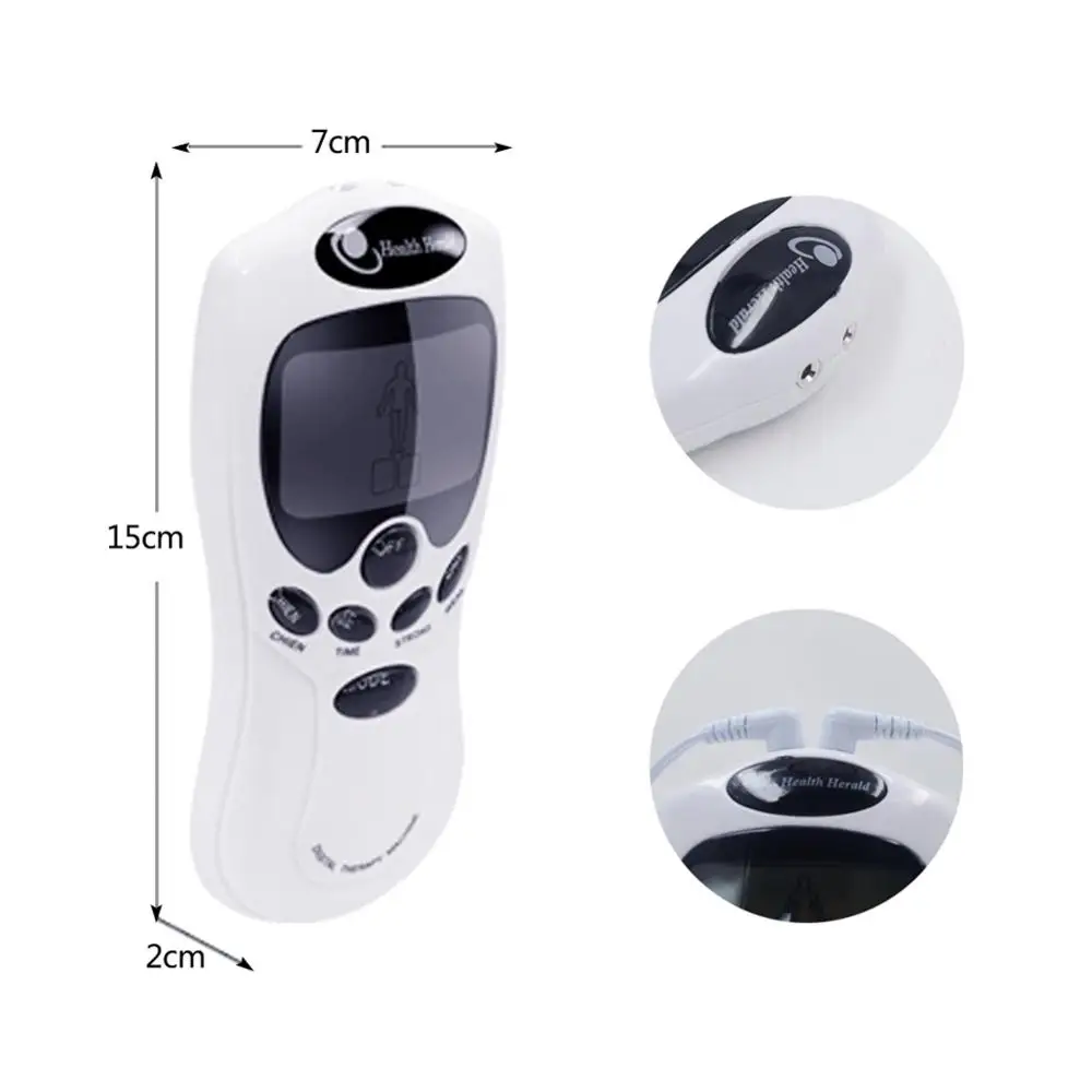 8 modes Electric herald Tens Acupuncture Body Massage Digital Therapy Machine Back Neck Foot Healthy Care