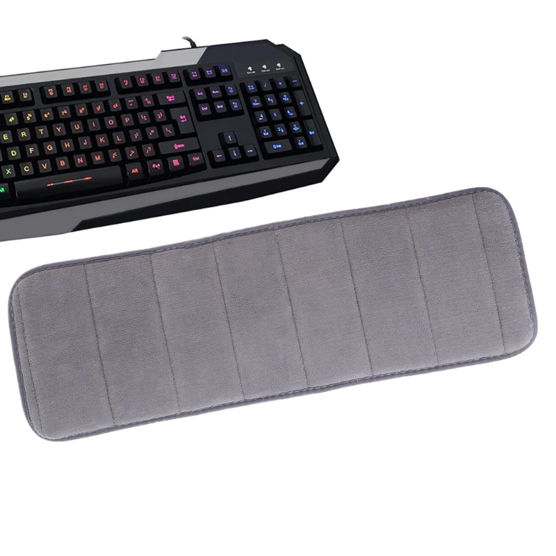 Mouse Pad Ultra Soft Elbow Pads Mouse Pad Ultra Memory Cotton Keyboard Pad Sweat-absorbent Anti-slip for Office Desktop