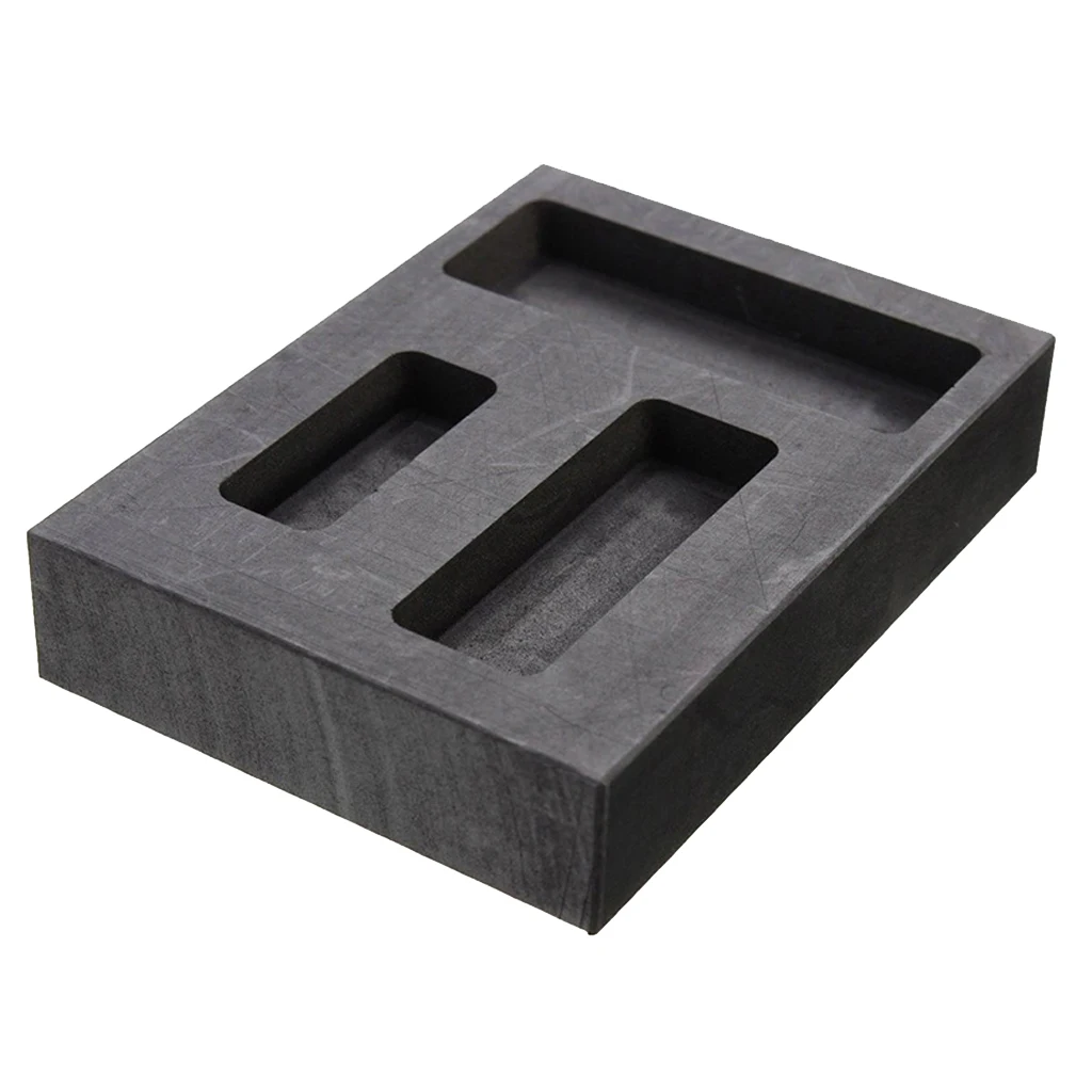 Black Graphite Furnace Casting Foundry Crucible Melting Tool Ingot Moulds