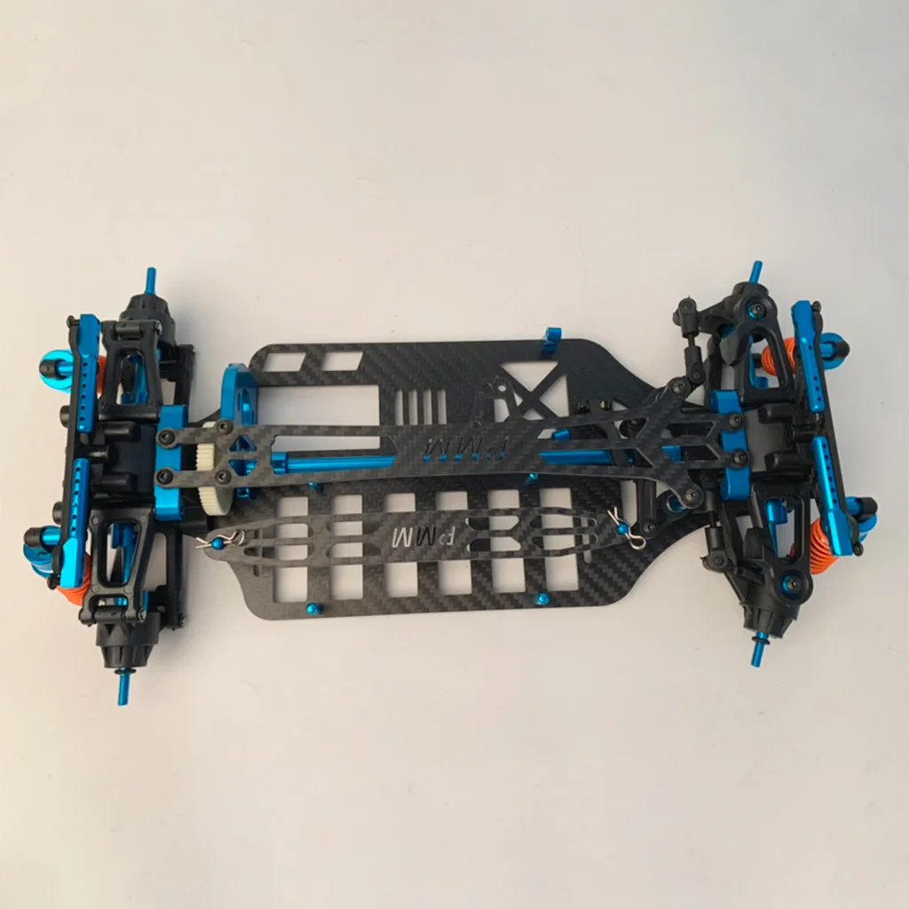 1/10 Scale RC Metal Chassis Frame for Tamiya TT01 Crawler Trucks