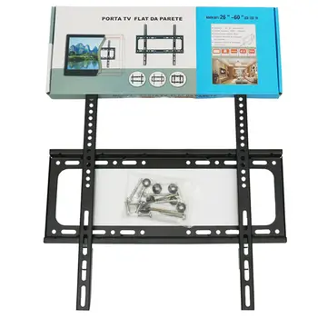 

Universal TV Wall Mount Bracket Flat Panel TV Frame with Gradienter for LCD LED Monitor Flat Pan