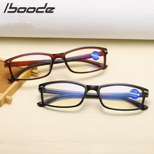 IBOODE TR90, очки для чтения, мужские, анти-голубые лучи, очки для пресбиопии, Анти-усталость, компьютерные очки, однотонные очки IBOODE TR90, очки для чтения, мужские, анти-голубые лучи, очки для пресбиопии, Анти-усталость, компьютерные очки, однотонные очки