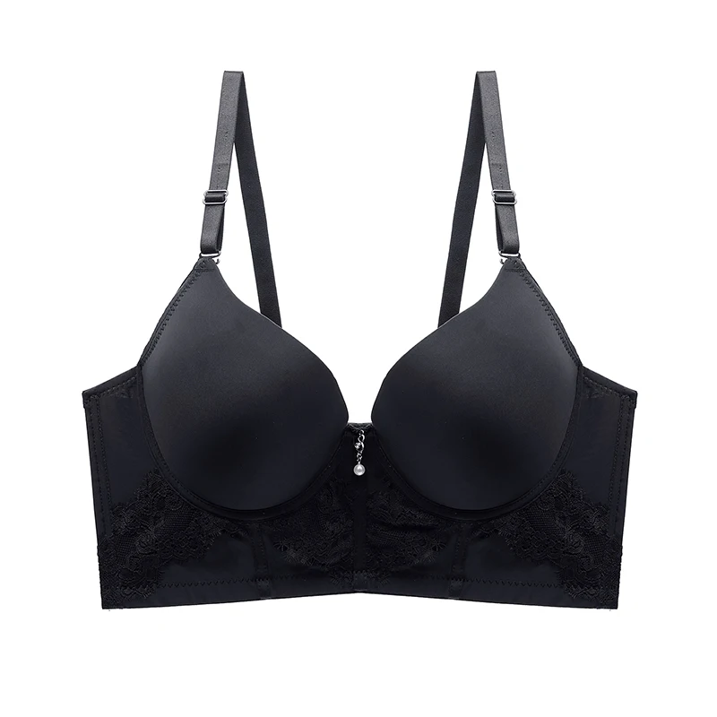 Generic Dkert Women Bra Plus Size D Cup Underwear Push Up Brassiere