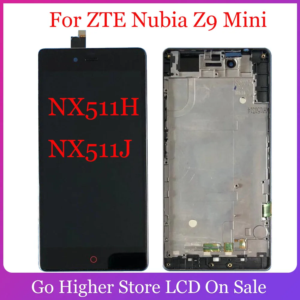 ЖК дисплей 5 0 ''для ZTE Nubia Z9 Mini NX511H NX511J дигитайзер с сенсорным экраном в сборе